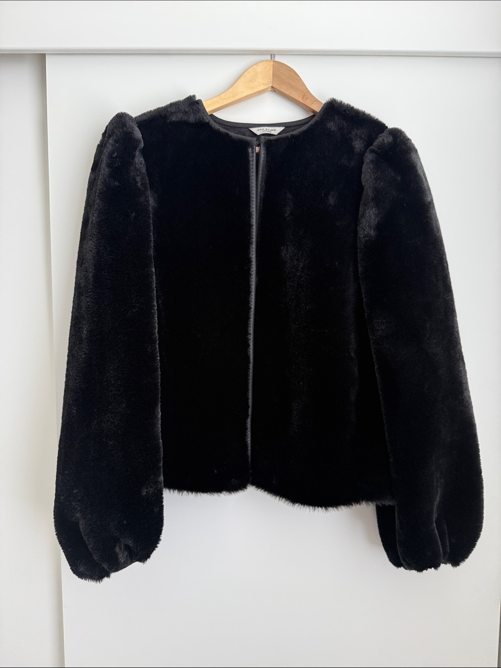 Max studio faux fur jacket